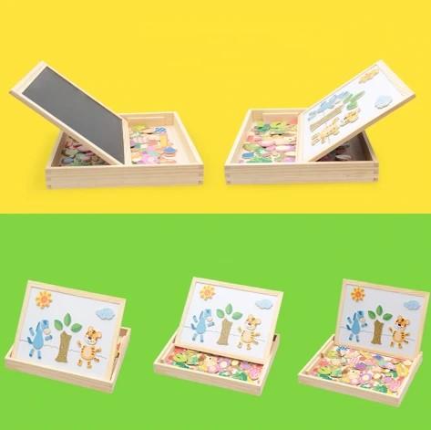 KreativBox Magnetspel – Lärande blir roligt med pussel och ritplatta