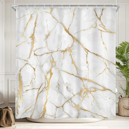 Marmor Muster Badezimmervorhang - MarbleLuxor