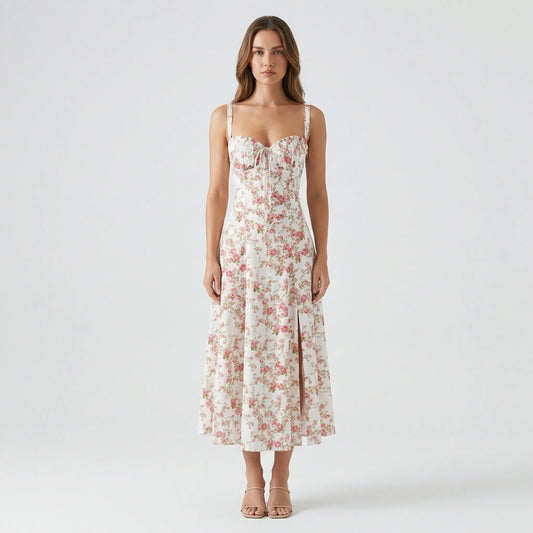 Maxi Kleid Mit Bustier - Marah