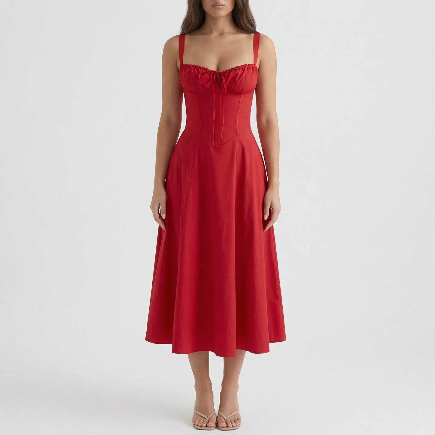 Maxi Kleid Mit Bustier - Marah