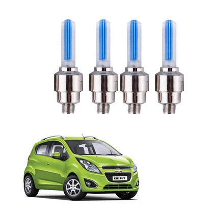 Set med 4 lysande ventilkapslar – GlowRims