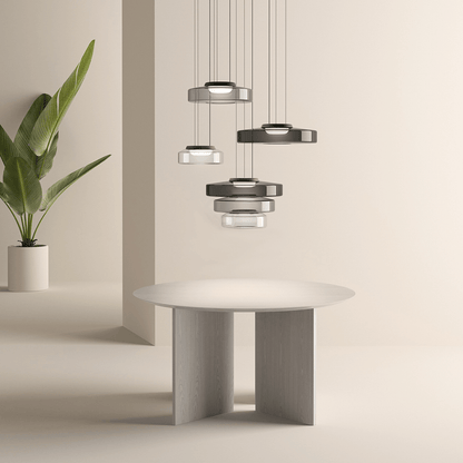 Mehrstufige LED Pendelleuchte - AuraLoft