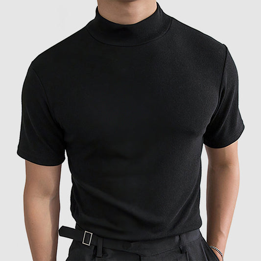 Men's Roll Neck T-Shirt - Emanuel