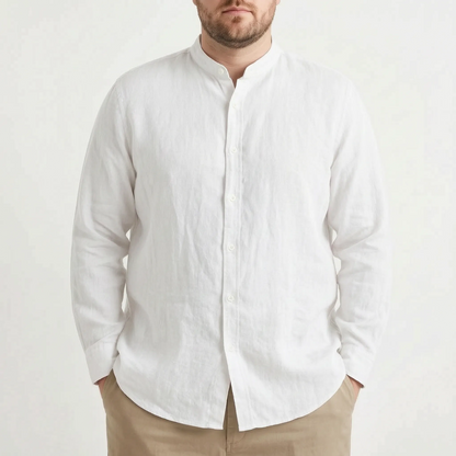 Men's Stand Collar Shirt -  Harry