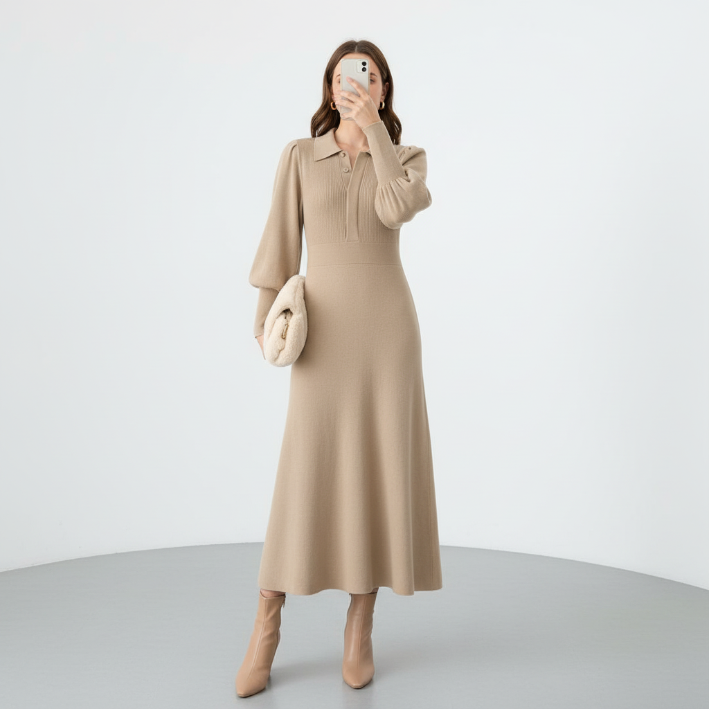 Midi-Kleid -  Ines