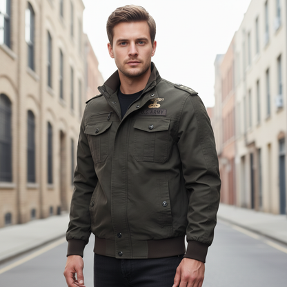 Militärisch Inspirierte Jacke - Rudolf