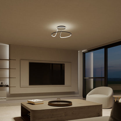 Minimal Modern Ceiling Fixture - Novalume