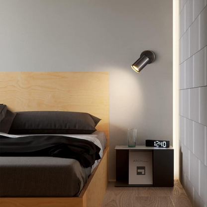Minimalist Cylindrical Wall Sconce -  NoirLume