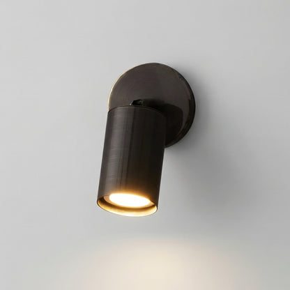 Minimalist Cylindrical Wall Sconce -  NoirLume