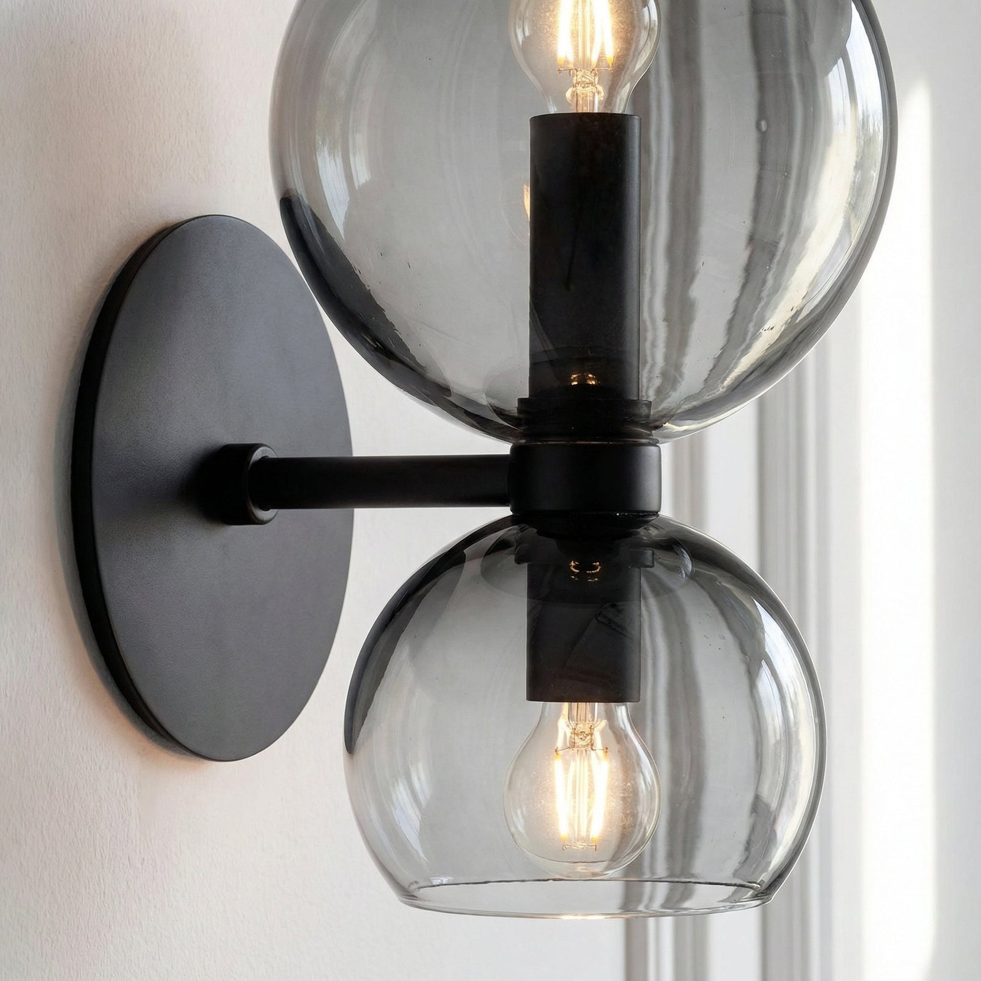 Minimalist Double Light Sconce -  Glowetta