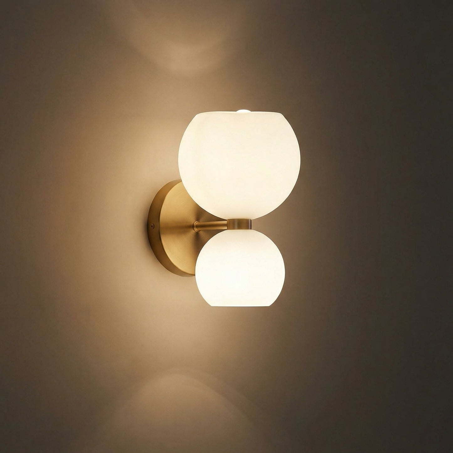 Minimalist Double Light Sconce -  Glowetta