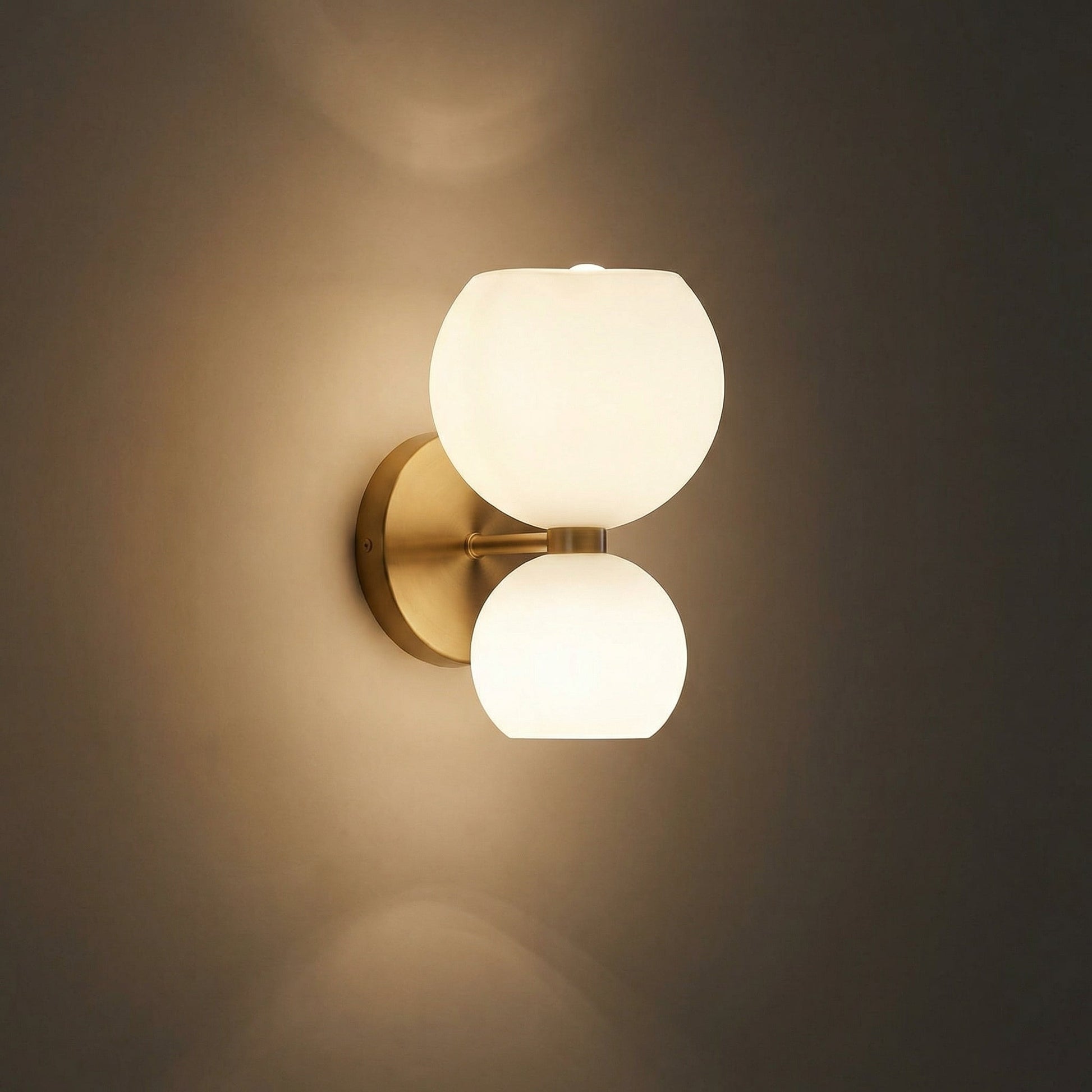 Minimalist Double Light Sconce -  Glowetta