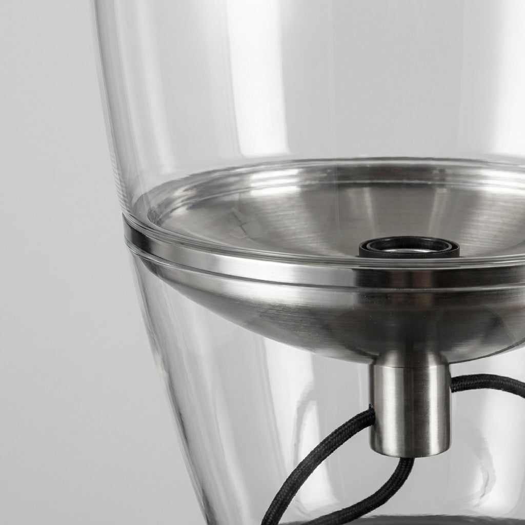 Minimalist Glass Table Lamp - Nordella