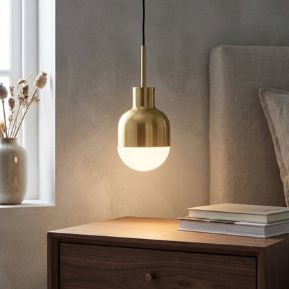 Minimalist Single Bulb Pendant - Pendria