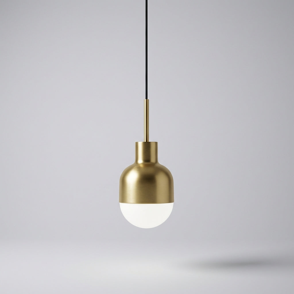 Minimalist Single Bulb Pendant - Pendria