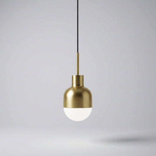 Minimalist Single Bulb Pendant - Pendria