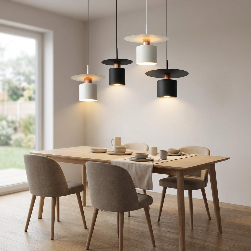 Minimalist Suspended Lamp Design - Novalume