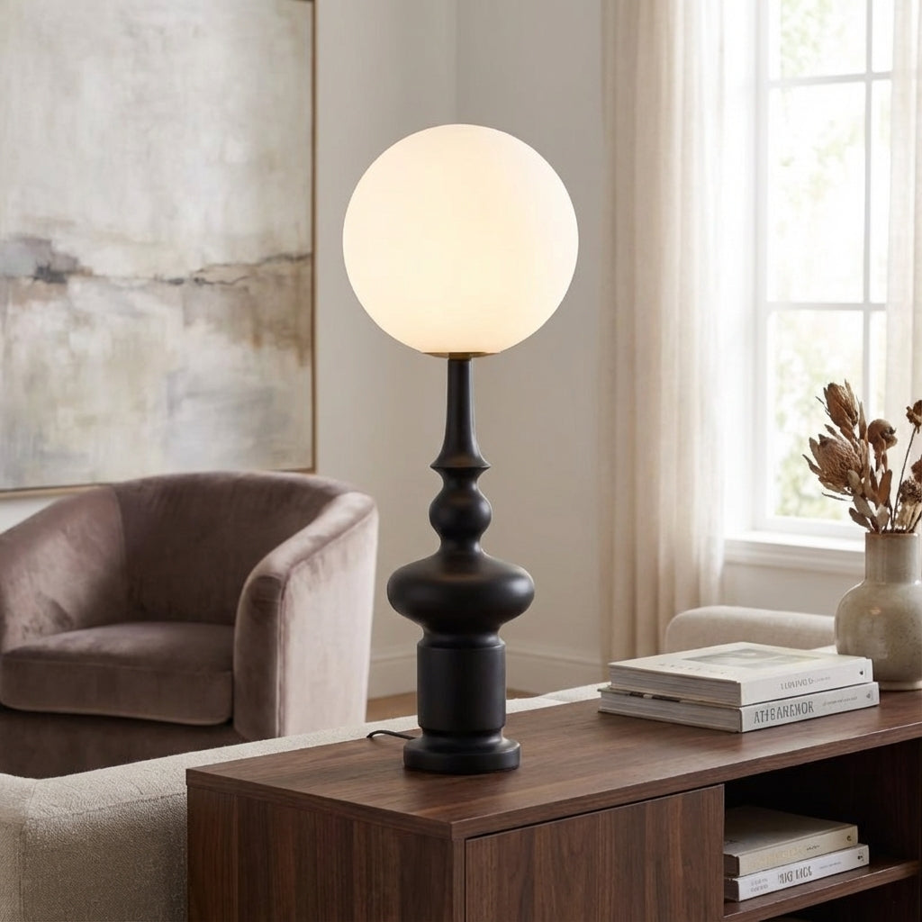 Minimalist Globe Shade Lamp -  Orbavue