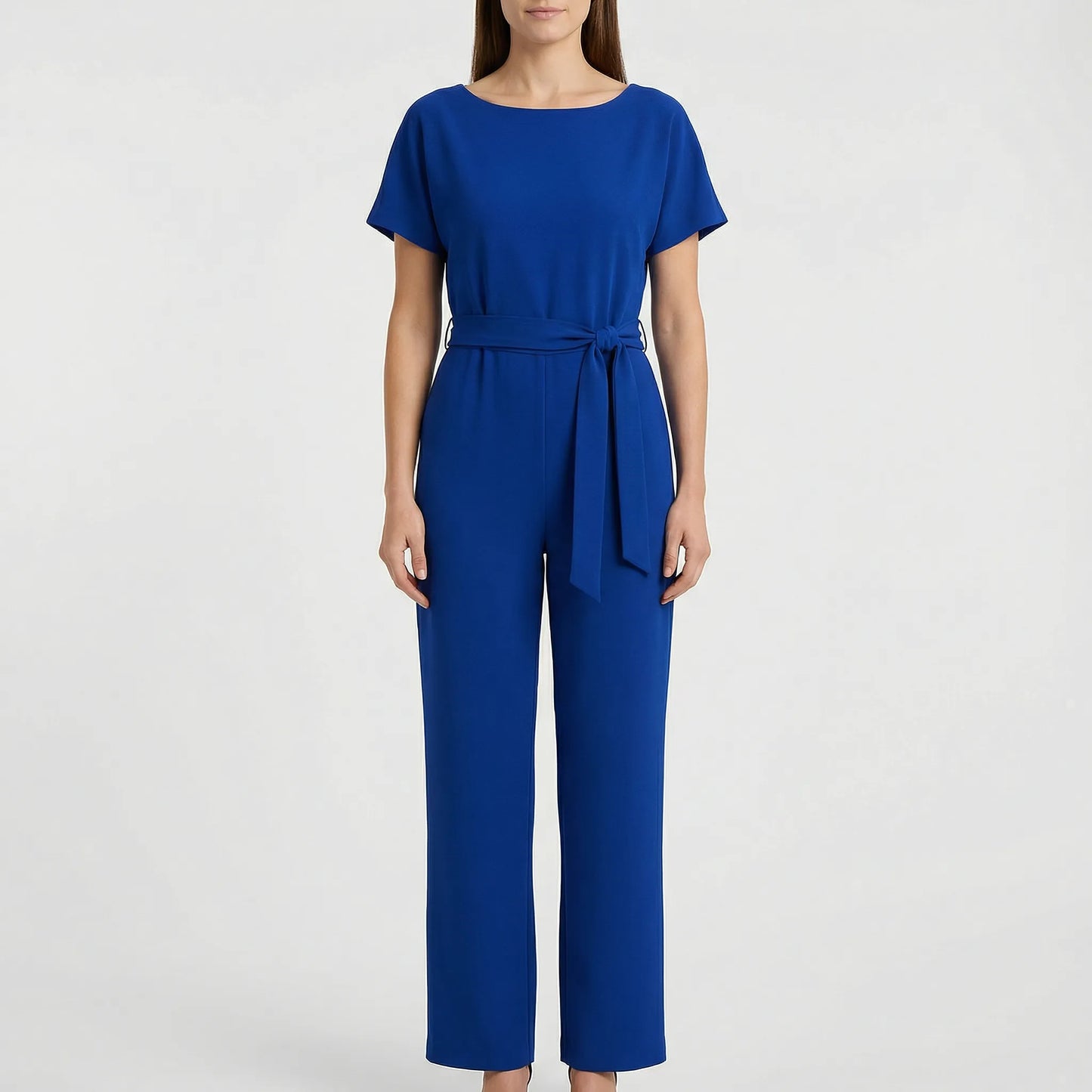 Minimalistischer Jumpsuit Mit Weitem Bein - Lavinia