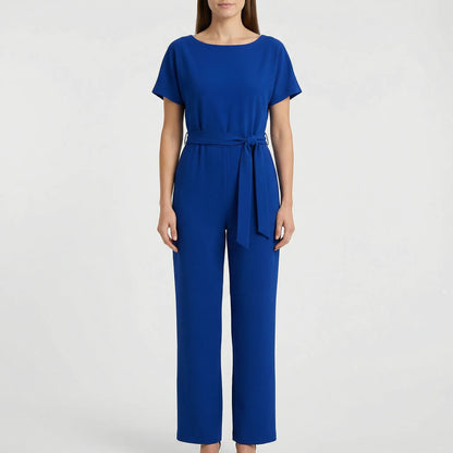 Minimalistischer Jumpsuit Mit Weitem Bein - Lavinia