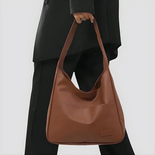 Axelväska i veganskt läder för damer - Noor