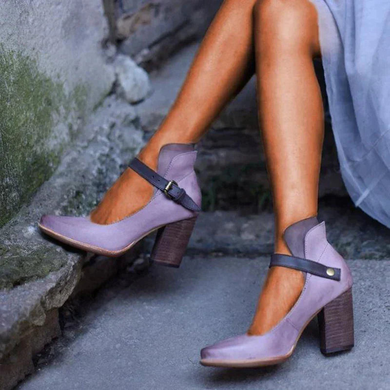 Höstens stiliga Mary Jane-pumps – Isabella