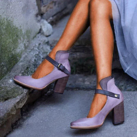 Höstens stiliga Mary Jane-pumps – Isabella