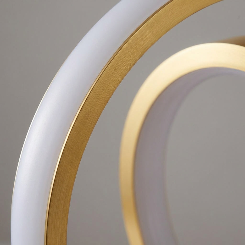 Modern Circular Accent Lamp - AuraLoop