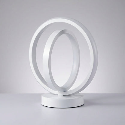 Modern Circular Accent Lamp - AuraLoop