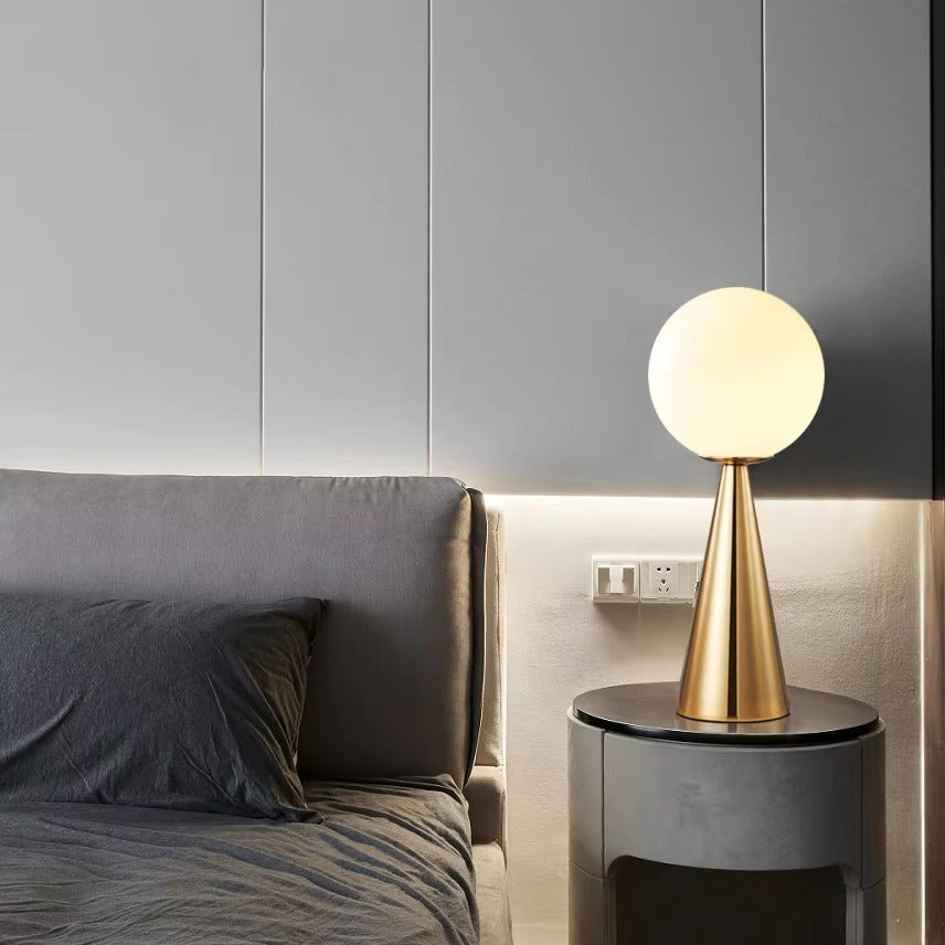 Modern Cone Base Table Lamp - Ellarvo