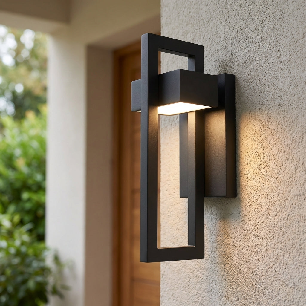 Modern Outdoor Wall Light - LumaVell