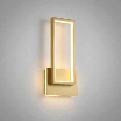 Modern Rectangular Wall Lamp - Brillane