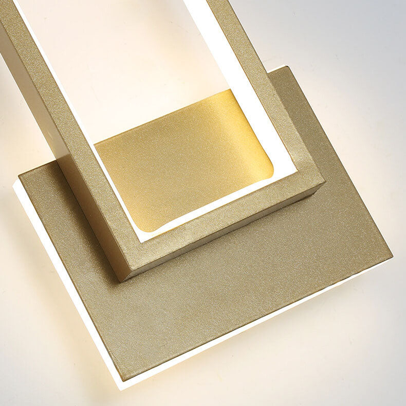 Modern Rectangular Wall Lamp - Brillane