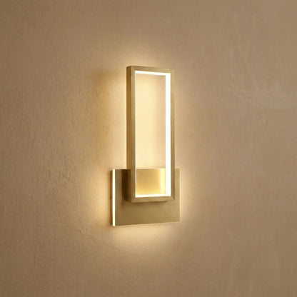 Modern Rectangular Wall Lamp - Brillane
