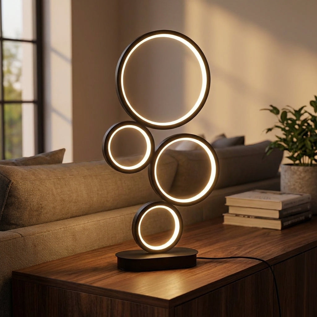 Modern Ring Table Lamp -  Rondora