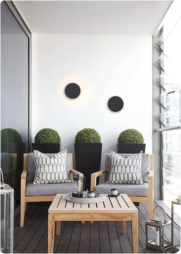 Modern Round Wall Light - Solunex