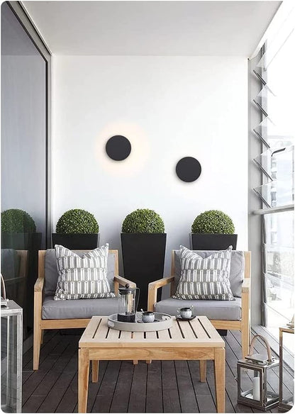 Modern Round Wall Light - Solunex