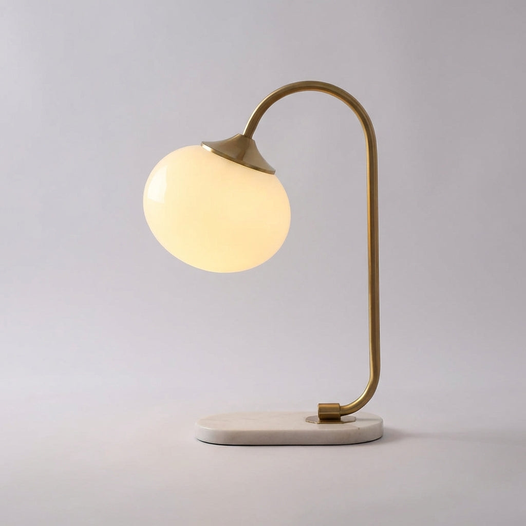 Modern Rounded Table Lamp -  Melluma