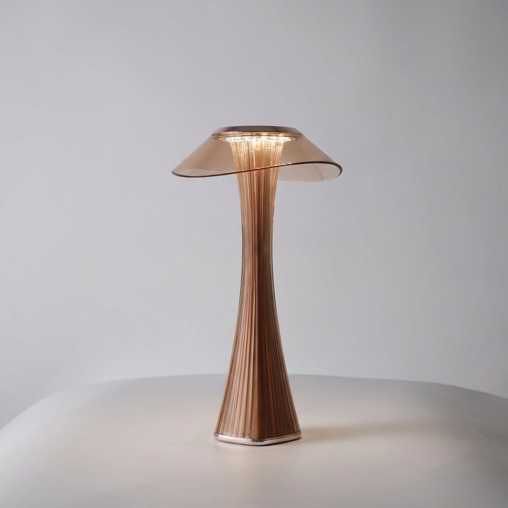 Modern Sculpted Accent Lamp - Eclarae