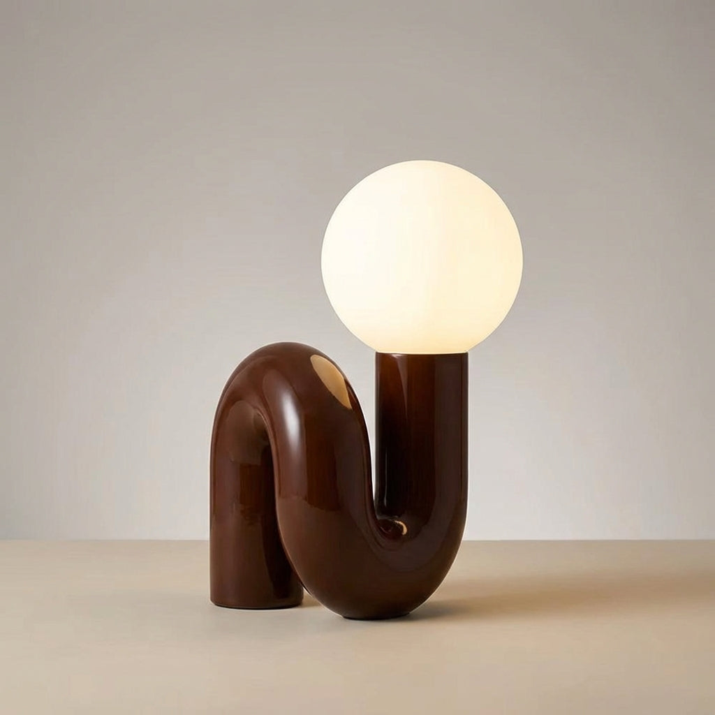 Modern Sculptural Table Lamp - Arcavita
