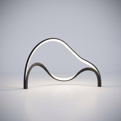 Modern Sculptural Table Lamp - Arcelle