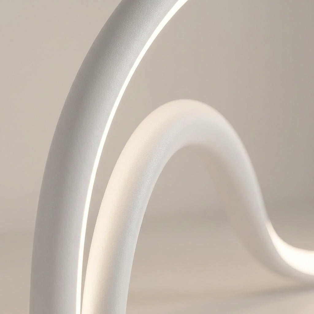 Modern Sculptural Table Lamp - Arcelle