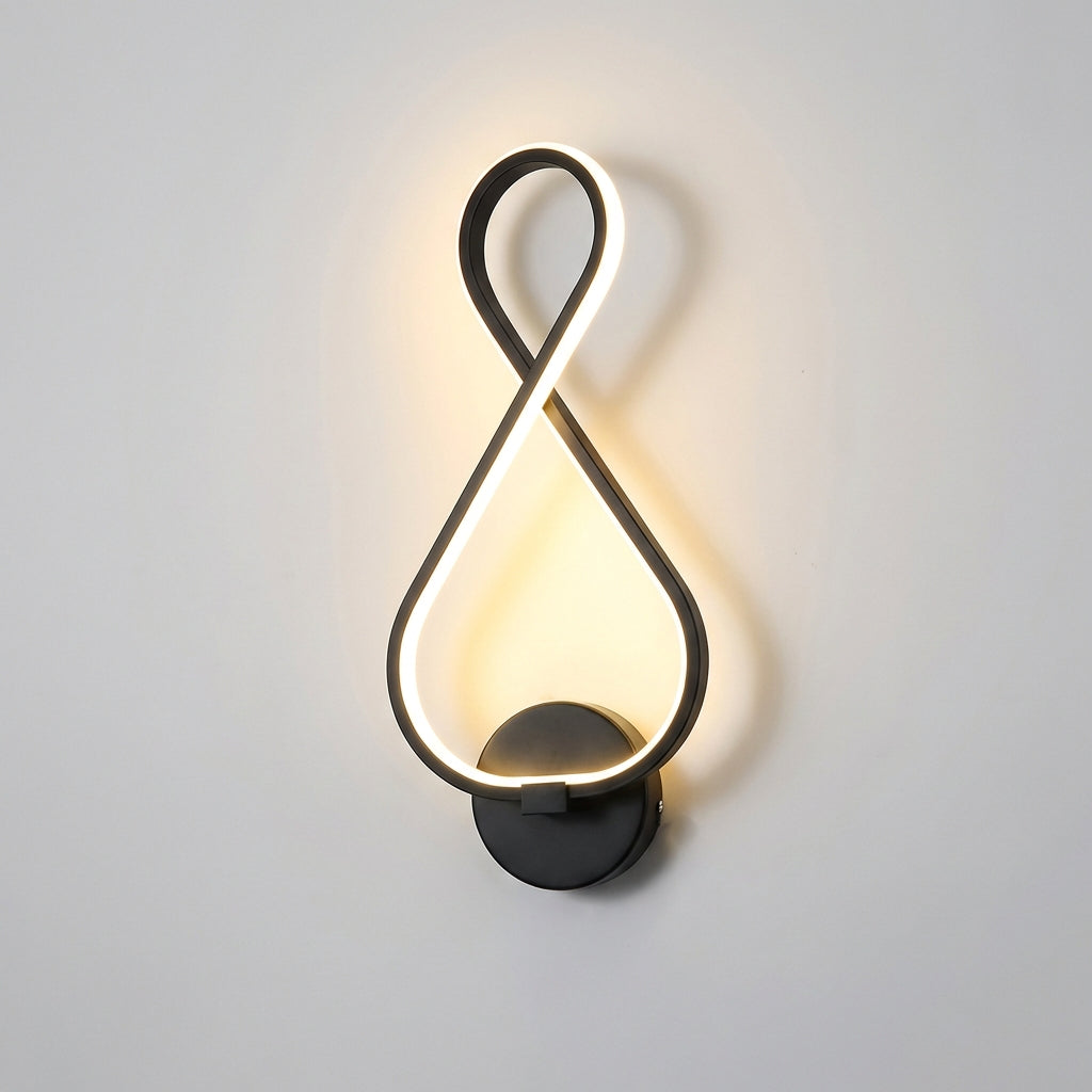 Modern Sculptural Wall Light - Serenova
