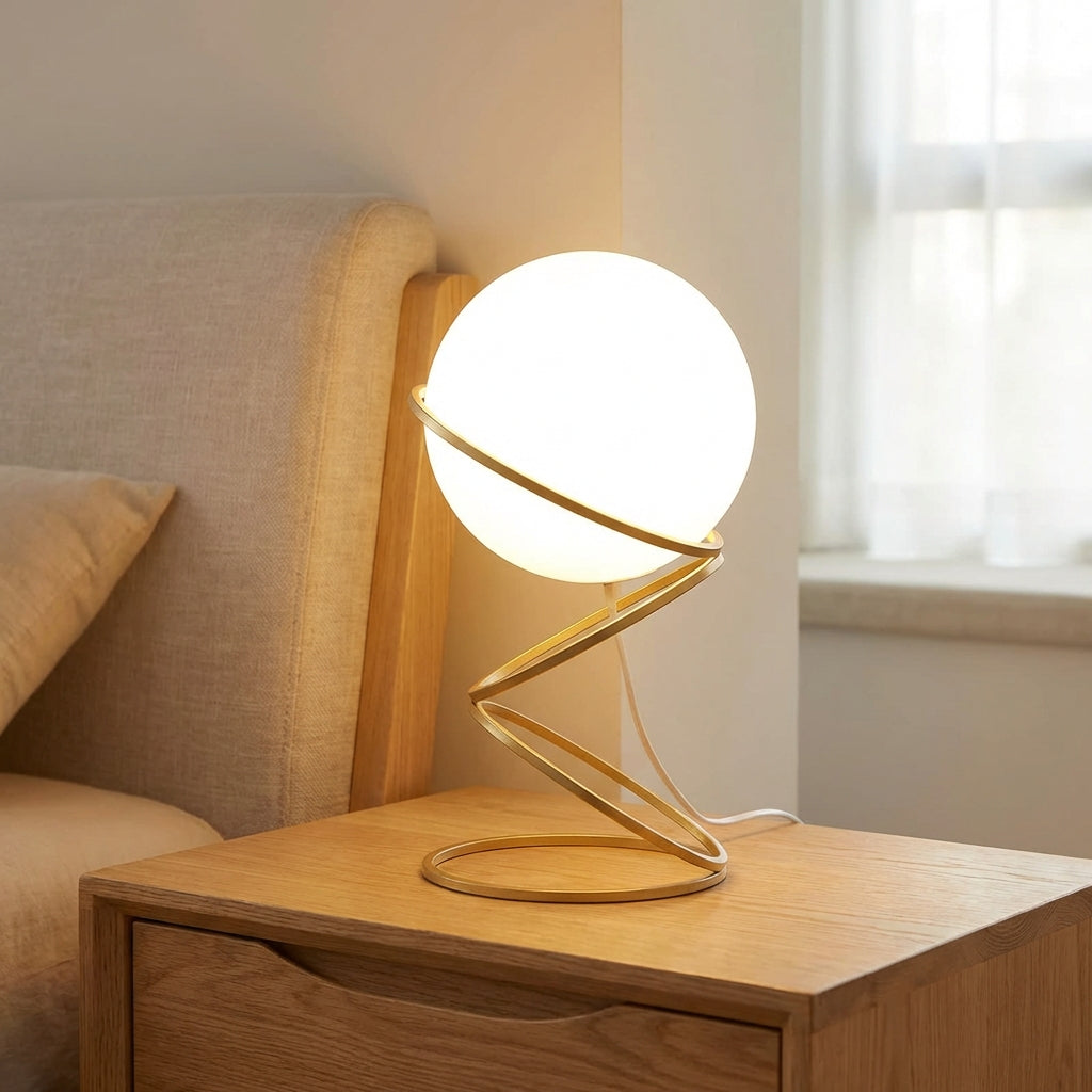 Modern Spiral Table Lamp - Spiralis