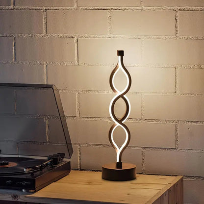 Modern Spiral Table Lamp -  Spirique