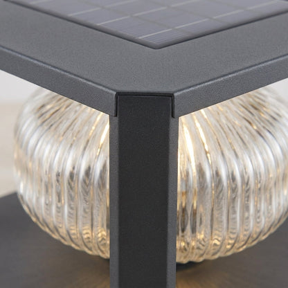 Modern Cube Post Light -  Solaraeon