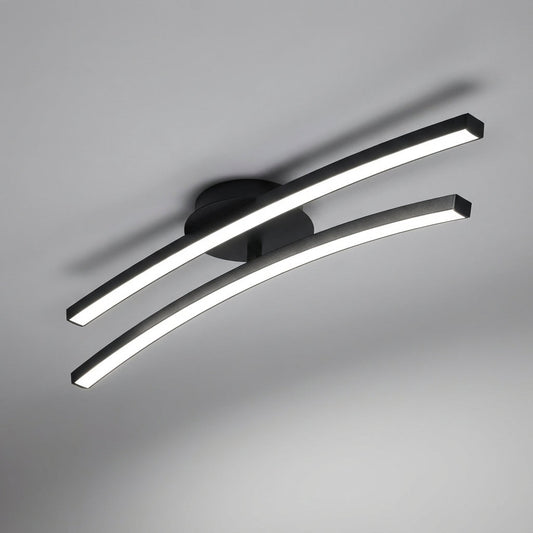 Modern Curved Ceiling Fixture -  Curvion