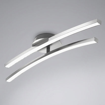 Modern Curved Ceiling Fixture -  Curvion