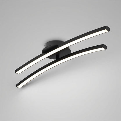 Modern Curved Ceiling Fixture -  Curvion