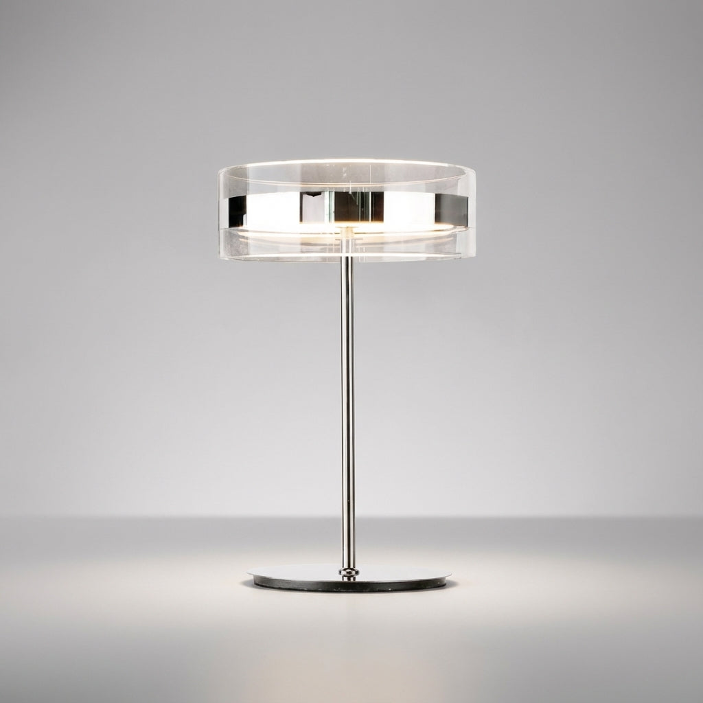 Modern Cylindrical Table Lamp -  Clarivon